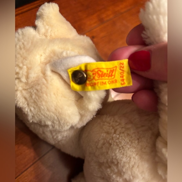 Steiff Plush Milla Cat 1980s ID Button - Picture 3 of 7